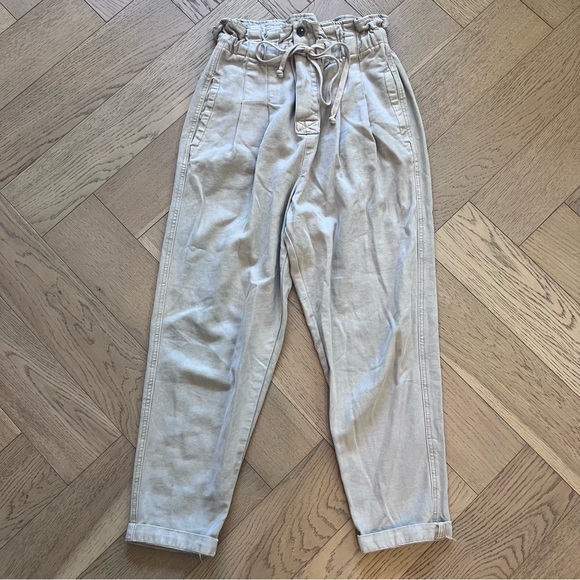 Free People Margate Pleated Trouser Pants - Picture 3 of 6